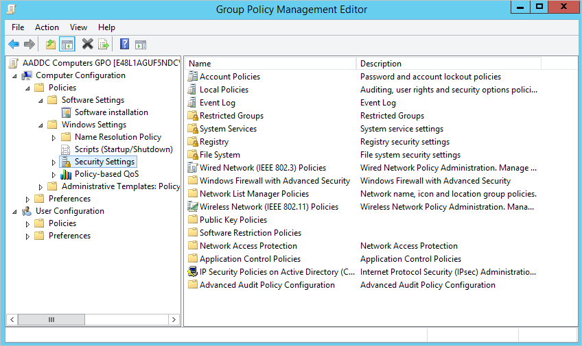 Microsoft Group Policy